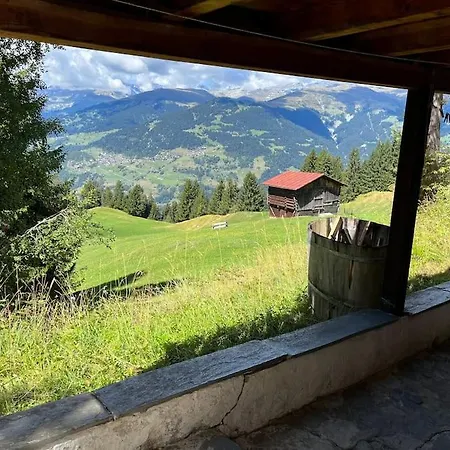 شاليه Beautiful Swiss With Breathtaking Views And A Sauna Riein