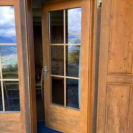 Beautiful Swiss With Breathtaking Views And A Sauna Chalet Riein
