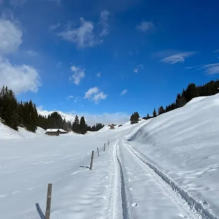 Beautiful Swiss With Breathtaking Views And A Sauna Chalet Riein
