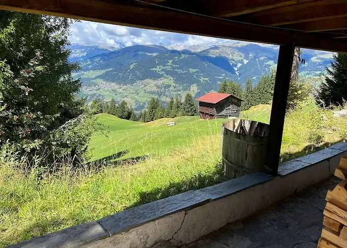 Chalet Beautiful Swiss With Breathtaking Views And A Sauna Riein