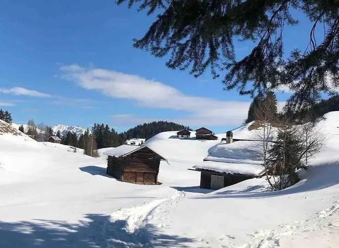 Шале Beautiful Swiss With Breathtaking Views And A Sauna Riein